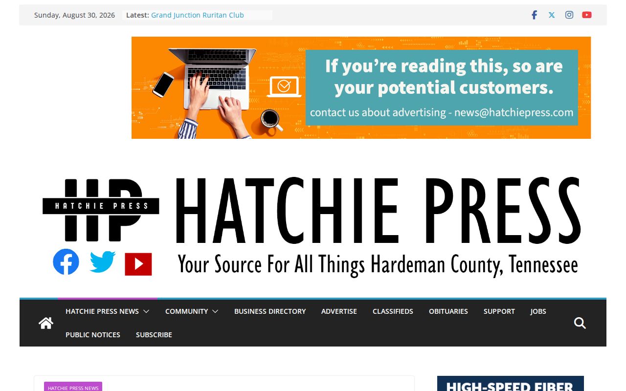 Hardeman County crime news Hatchie Press HCSO report summary